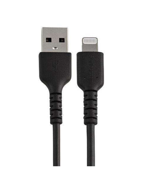 STARTECH  CABLE DE CARGA CERTIFICADO MFI LIGHTNING MACHO - USB A 2.0 MACHO 30CM NEGRO PARA PARA IPOD-IPHONE-IPAD - Image 5