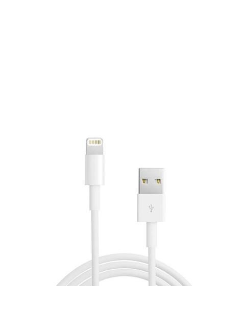 CABLE USB A A LIGHTNING COLOR BLANCO. 1 METRO DE LARGO. ALTA RESISTENCIA DE MATERIALES Y CARGA RAPIDA DBGUSBLB - Image 3