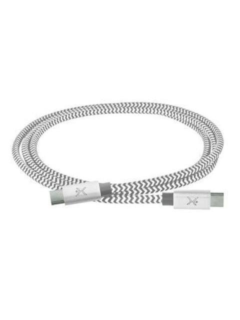 CABLE USB PERFECT CHOICE USB-A A USB-C 1M PLATA PC-101697 - Image 3