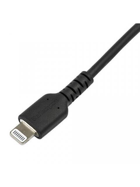 STARTECH CABLE DE CARGA CERTIFICADO MFI LIGHTNING MACHO - USB-C MACHO 2 METROS NEGRO PARA IPOD-IPHONE-IPAD - Image 4
