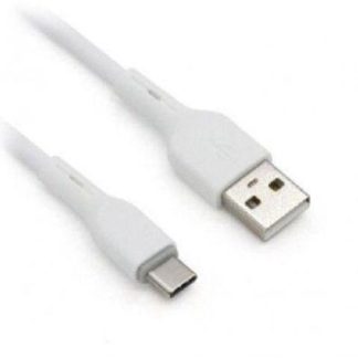 CABLE USB TIPO C BROBOTIX USB A V2.0 1M BLANCO 963202
