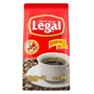 CAFE LEGAL MOLIDO BOLSA 200 GR