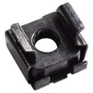 CAJA DE 50 TUERCAS ENJAULADAS LACES LA100TE1224X50 FOSFATO NEGRO