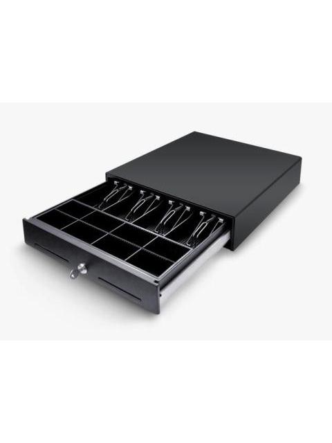 CAJON DE DINERO EC LINE EC5100IIBLACK NEGRO ACERO 8 4 LLAVE