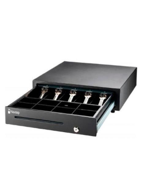 CAJON DE DINERO NEXTEP NE515 NEGRO ACERO 8 5