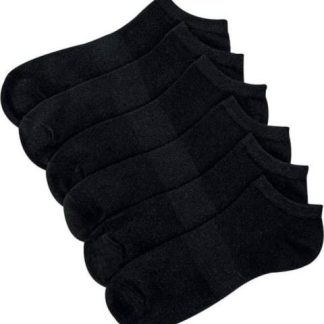 CALCETAS SET 6 PARES NEGRO PROKENNEX