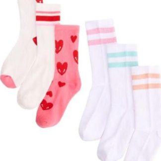 CALCETAS SET DE 3 PARES BLANCO LOVE TO LOUNGE