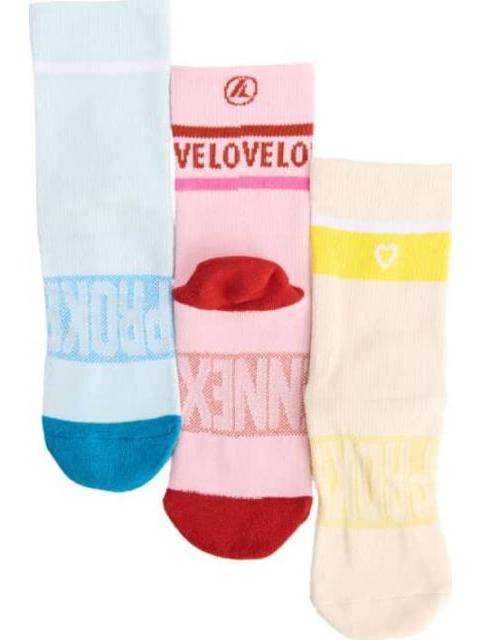 CALCETAS SET DE 3 PARES MULTICOLOR PROKENNEX