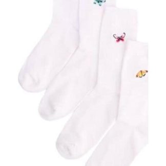 CALCETAS SET DE 5 PARES BLANCO LOVE TO LOUNGE