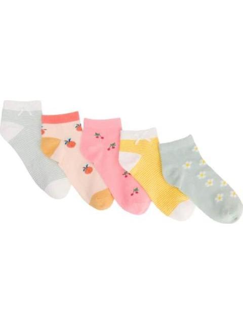 CALCETAS SET DE 5 PARES MULTICOLOR HELLODREAM