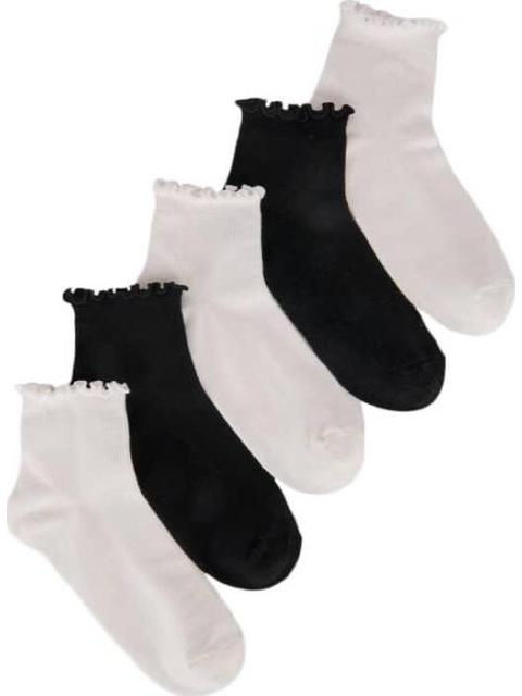 CALCETAS SET DE 5 PARES MULTICOLOR LOVE TO LOUNGE