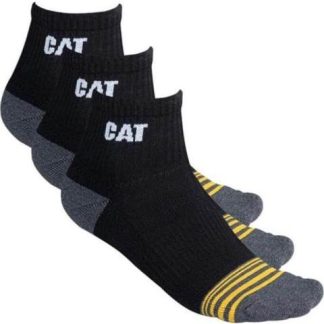 CALCETINES CAT SET 3 PARES NEGRO CATERPILLAR