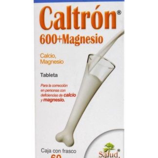 CALCIO CALTRON 600 CON MAGNESIO 60 TAB SALUD NATURAL
