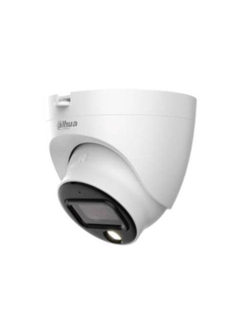 CAMARA DOMO FULL COLOR 5MP MICROFONO INTEGRADO LENTE 3.6 MM VISION 88°. OFRECE IMAGEN A COLOR 24-7 WDR REAL 120DB LEDS PARA 20 METROS IP67