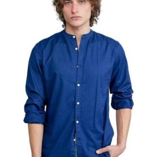 CAMISA CUELLO MAO AZUL MARINO NEXT CO