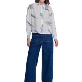 CAMISA ESTAMPADA BLANCO HOLLY LAND