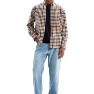 CAMISA FRANELA BEIGE NEXT CO