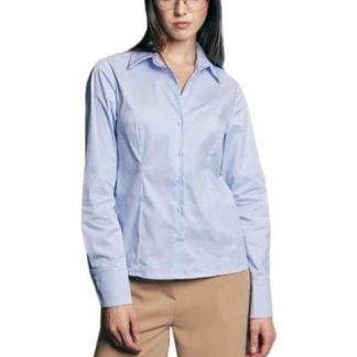 CAMISA MANGA LARGA AZUL HOLLY LAND