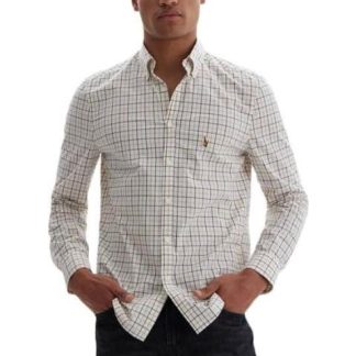 CAMISA POPELINA BEIGE HPC POLO