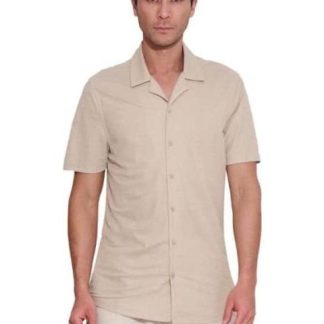 CAMISA ROPA CASUAL BEIGE NEXT CO