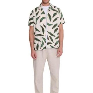 CAMISA ROPA CASUAL BEIGE NEXT CO