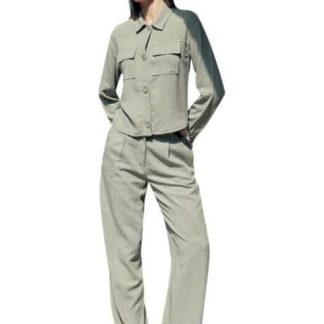 CAMISOLA LISA VERDE OLIVO HOLLY LAND