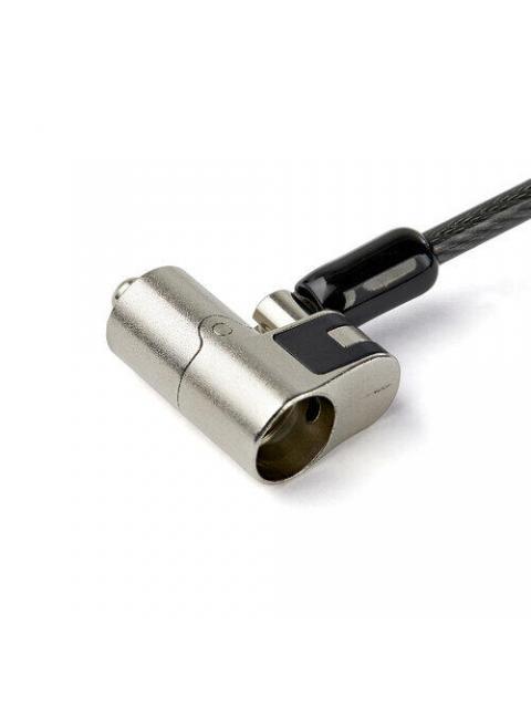 STARTECH  CANDADO DE LLAVE PARA LAPTOPS 2 METROS NEGRO - Image 3
