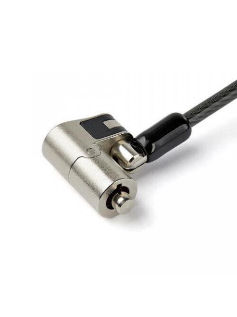 STARTECH  CANDADO DE LLAVE PARA LAPTOPS 2 METROS NEGRO - Image 4