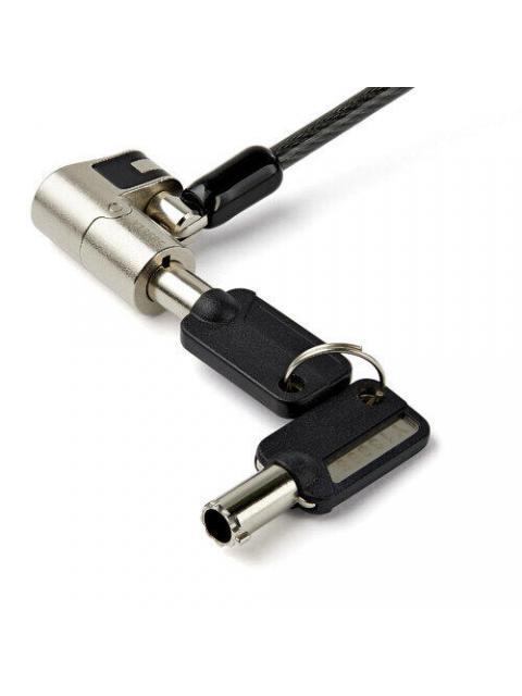 STARTECH  CANDADO DE LLAVE PARA LAPTOPS 2 METROS NEGRO - Image 5