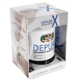 CAPLETAS DEPURE-X C 100 ACIDO LINOLEICOCARDO MARIANOBOLDO Y BARDA DLORHMEX