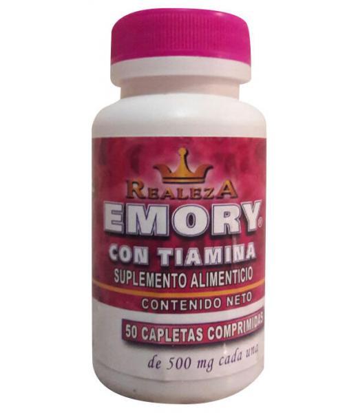 CAPLETAS EMORY C TIAMINA C 50 PRODUCTOS REALEZA