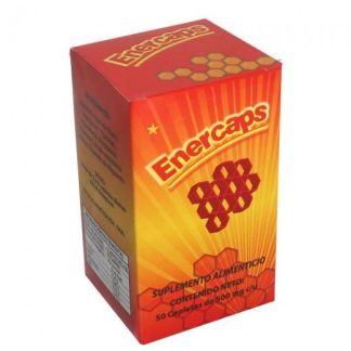 CAPLETAS ENERCAPS CON JALEA REAL C 50 POLEN DE FLORES Y COMPLEJO DEBYB