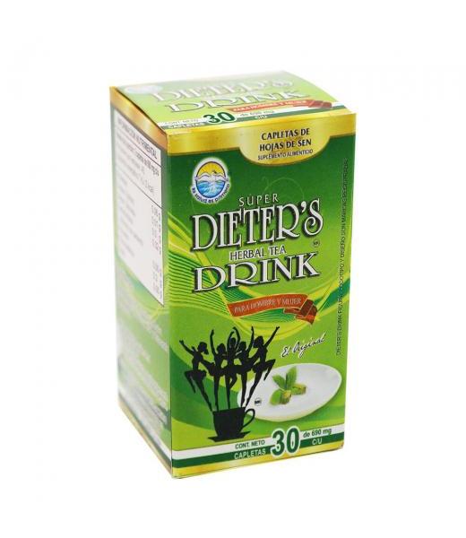 CAPLETAS SUPER DIETERS HERBAL TEA DRINK C 30 MUNDO NATURAL