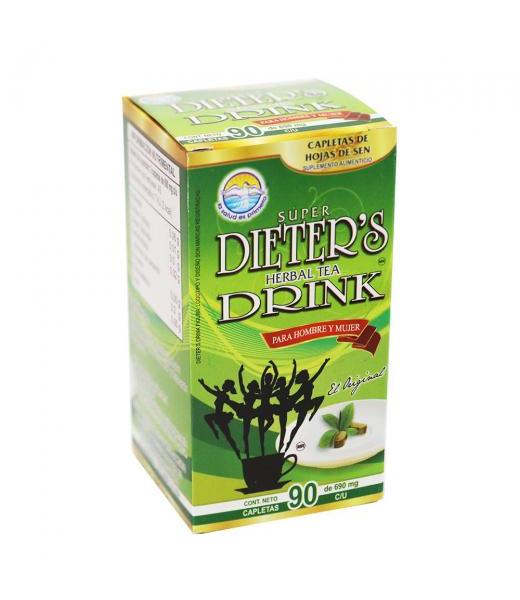 CAPLETAS SUPER DIETERS HERBAL TEA DRINK C 90 MUNDO NATURAL
