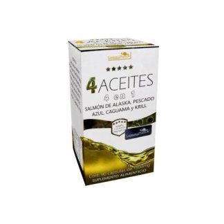 CAPS. 4 ACEITES C 90 SALMON DE ALASKA PESCADO AZUL CAGUAMA Y KRIL GUMMA CORPORATION