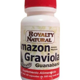 CAPS. AMAZON GRAVIOLA (GUANABANA) C 60 PRODUCTOS REALEZA
