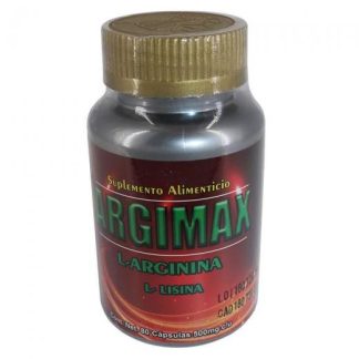 CAPS. ARGIMAX C 80 500 MG L-ARGININA Y L-LISINA MIEL SALUD Y VIDA