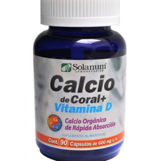 CAPS. CALCIO 600+VIT D C 90 SOLANUM