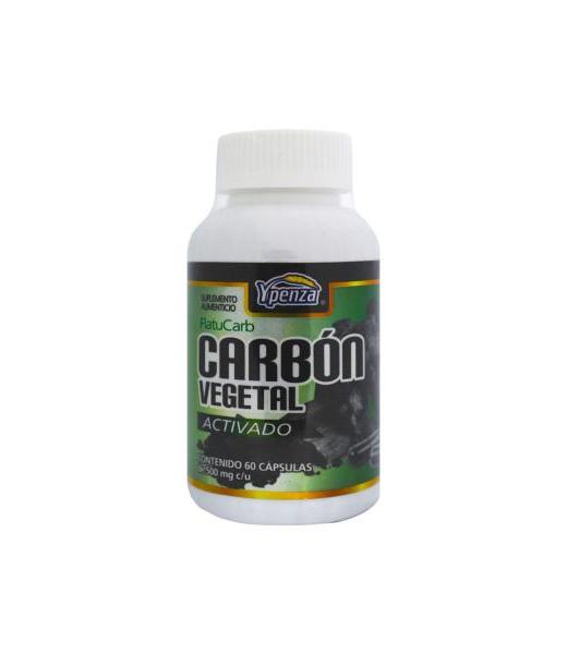 CAPS. CARBON VEGETAL ACTIVADO C 60 500MG SOLO PARA DIABETICOS