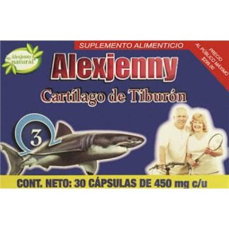 CAPS. CARTILAGO DE TIBURON C 30 ALEXJENNY NUTRY SALUD