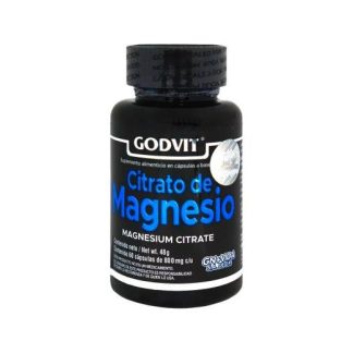 CAPS. CITRATO DE MAGNESIO C 60 GODVIT GN+VIDA