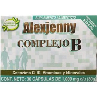 CAPS. COMPLEJO B C 30 ALEXJENNY NUTRY SALUD