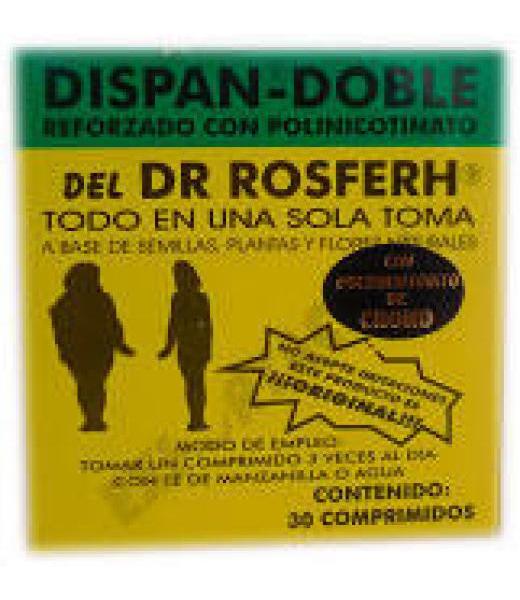 COMPRIMIDOS DISPAN DOBLE REFORZADO CON POLINICOTINATO DE CROMO C SR. BRISAS