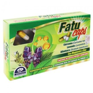 CAPS. FATU C 30 CURCUMALAVANDAALBAHACACON MAGNESIO Y ZINC LAB. NATUTECH
