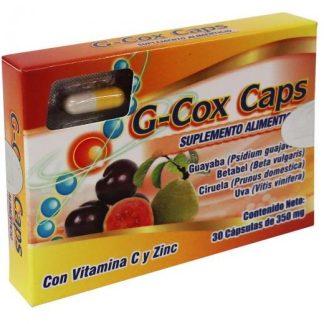 CAPS. G-COX C 30 GUAYABABETABELCIRUELA Y UVA. LAB. NATUTECH