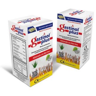 CAPS. GASTINOL PLUS C 40 ADIC. CON ALOE VERA UTRILLA ALT