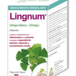 CAPS. GINKGO BILOBA LINGNUM C 30 SALUD NATURAL
