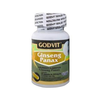 CAPS. GINSENG PANAX C 60 GINSENG PANAX GODVIT GN+VIDA