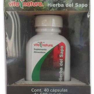 CAPS. HIERBA DEL SAPO C 40 500 MG VITA NATURA