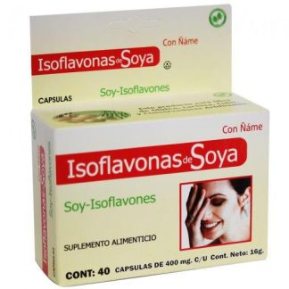 CAPS. ISOFLAVONAS DE SOYA C 40 SOY ISOFLAVONES NATURALES CALIFORNIA